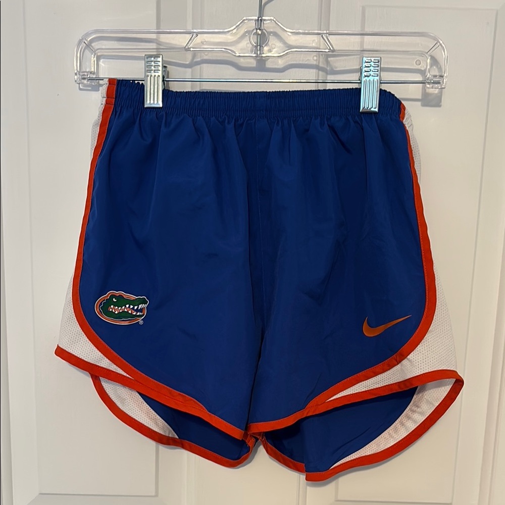 Nike Royal Blue Shorts with Orange Trim